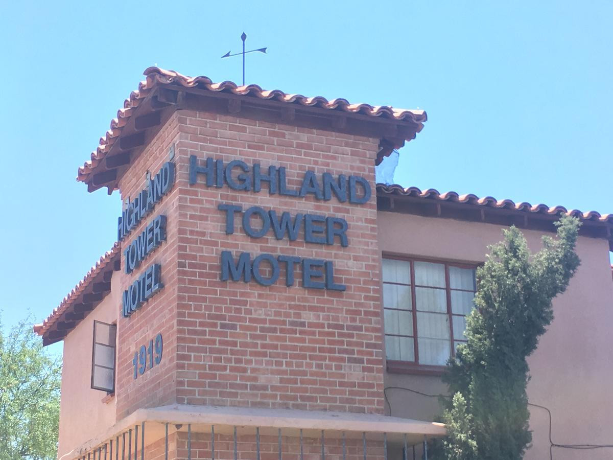 Highland Tower Motel Tucson Eksteriør bilde